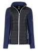 Geographical Norway Fleecejacke in Dunkelblau/ Schwarz