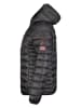 Geographical Norway Doorgestikte jas zwart