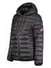 Geographical Norway Doorgestikte jas zwart