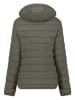 Geographical Norway Doorgestikte jas kaki