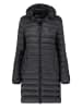 Geographical Norway Steppmantel in Schwarz