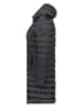 Geographical Norway Steppmantel in Schwarz