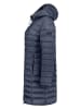 Geographical Norway Steppmantel in Dunkelblau