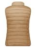 Geographical Norway Doorgestikte bodywarmer "Vatikolor" lichtbruin
