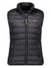 Geographical Norway Steppweste "Vatikolor" in Schwarz