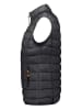 Geographical Norway Doorgestikte bodywarmer "Vatikolor" zwart