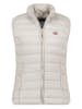 Geographical Norway Doorgestikte bodywarmer "Vatikolor" wit