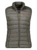 Geographical Norway Doorgestikte bodywarmer "Vatikolor" kaki