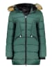 Geographical Norway Doorgestikte mantel groen