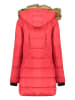 Geographical Norway Doorgestikte mantel rood