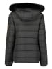 Geographical Norway Steppjacke in Schwarz