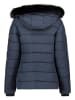 Geographical Norway Steppjacke in Dunkelblau/ Schwarz
