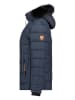 Geographical Norway Steppjacke in Dunkelblau/ Schwarz