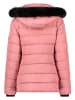 Geographical Norway Steppjacke in Rosa/ Schwarz