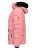 Geographical Norway Steppjacke in Rosa/ Schwarz