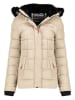 Geographical Norway Doorgestikte jas beige