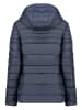Geographical Norway Doorgestikte jas donkerblauw