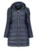 Geographical Norway Doorgestikte jas donkerblauw