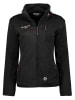Geographical Norway Fleecejacke in Schwarz