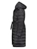 Geographical Norway Steppmantel in Schwarz