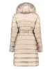 Geographical Norway Doorgestikte mantel beige