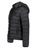 Geographical Norway Steppjacke in Schwarz