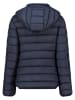 Geographical Norway Doorgestikte jas donkerblauw