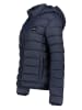 Geographical Norway Doorgestikte jas donkerblauw