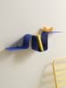 Jotex Wandregal ''Caterpillar'' in Blau - (B)63,5 x (H)18,5 x (T)12 cm