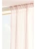 Jotex 2er-Set: Gardinen ''Cia'' in Rosa