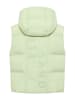 ELBSAND Doorgestikte bodywarmer "Tari" groen