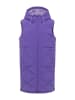 ELBSAND Doorgestikte bodywarmer "Yara" paars
