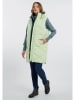 ELBSAND Doorgestikte bodywarmer "Yara" groen