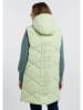ELBSAND Doorgestikte bodywarmer "Yara" groen