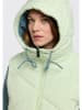 ELBSAND Doorgestikte bodywarmer "Yara" groen