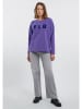 ELBSAND Sweatshirt "Alaia" in Lila