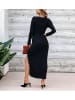 Milan Kiss Kleid in Schwarz