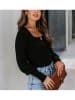Milan Kiss Pullover in Schwarz