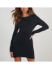 Milan Kiss Strickkleid in Schwarz