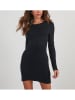 Milan Kiss Strickkleid in Schwarz