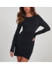 Milan Kiss Strickkleid in Schwarz