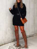 Milan Kiss Jurk zwart