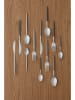Blomus 4-delige set: espressolepels "Maxime" zilverkleurig/grijs - (H)11 cm