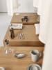 Blomus Servierplatte "Sablo L" in Creme - (B)40 x (H)2 x (T)24 cm