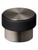 Blomus Türstopper "Stop" in Silber/ Schwarz  - (H)7 x Ø 9 cm