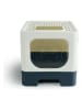 Lifa Living Kattenbak lichtgrijs - crème/antraciet (B)38 x (H)40 x (D)38 cm