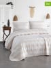 Colourful Cotton 3-delige bedspreiset wit/beige