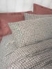 Colourful Cotton Renforcé beddengoedset "Mote" kaki/rood