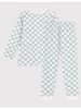 PETIT BATEAU Pyjama lichtblauw/wit