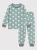 PETIT BATEAU Pyjama lichtblauw/wit